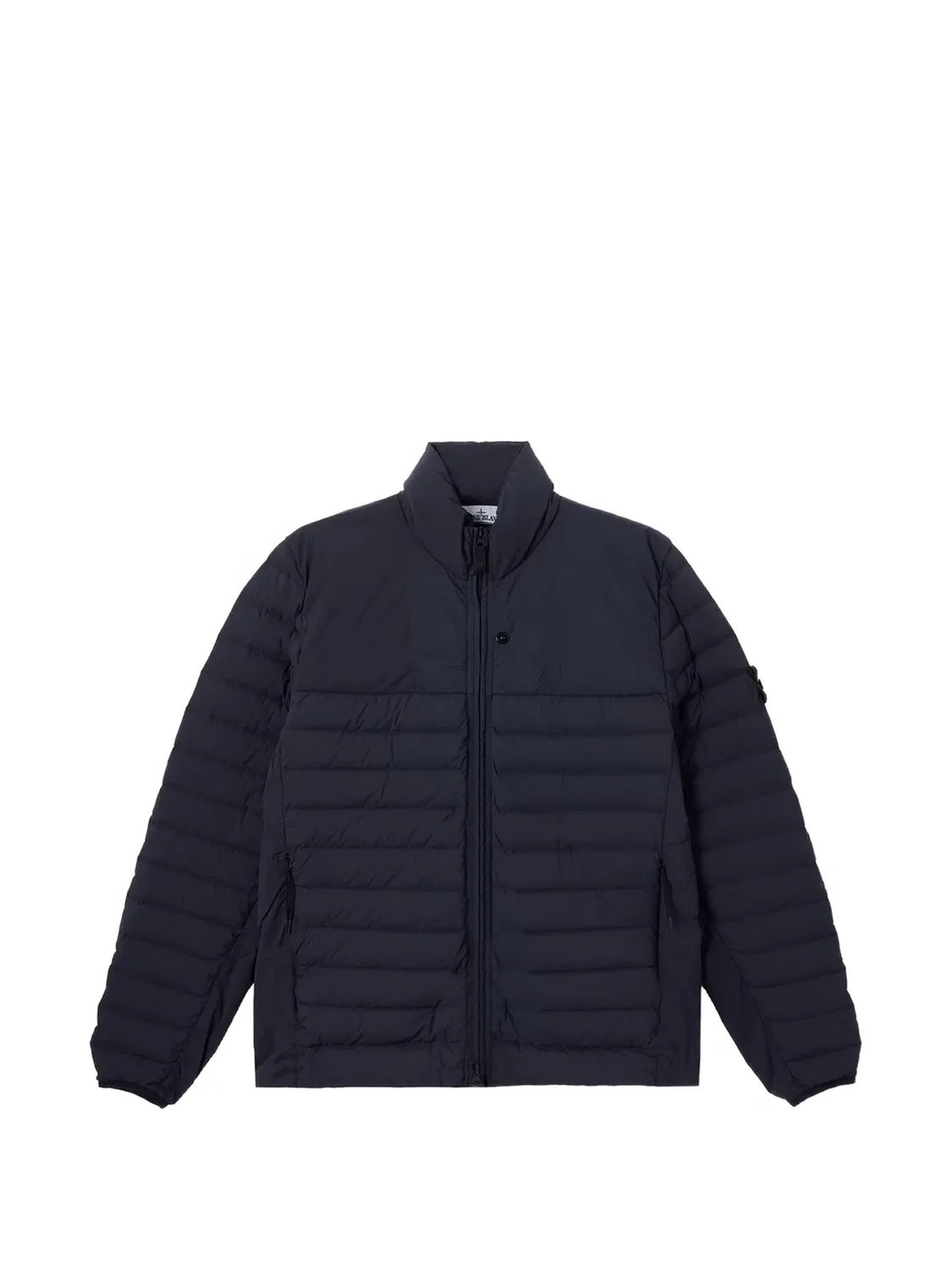 Stone Island Куртка стеганая с логотипом, Синий