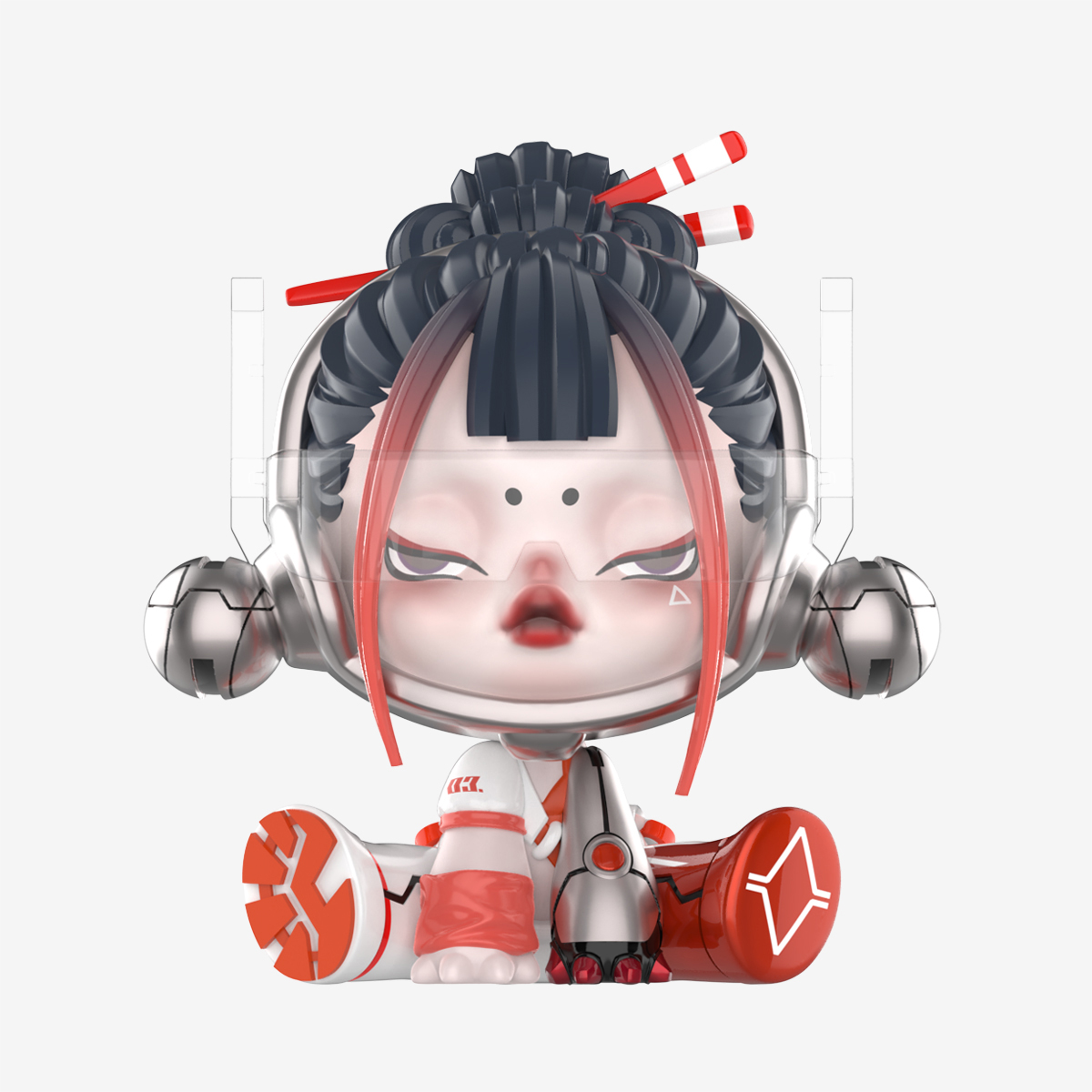 

Фигурка Pop Mart Skullpanda City of Night Series - Law Executor