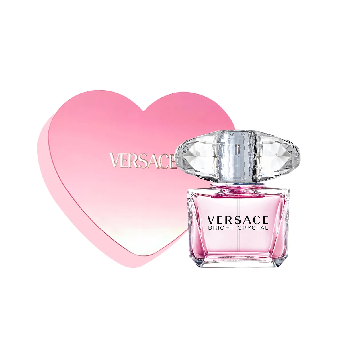 Женские духи VERSACE Pink Brilliance Crystal, 90 мл, Pink Diamond Floral Fruity Accord, VERSACE, Pink
