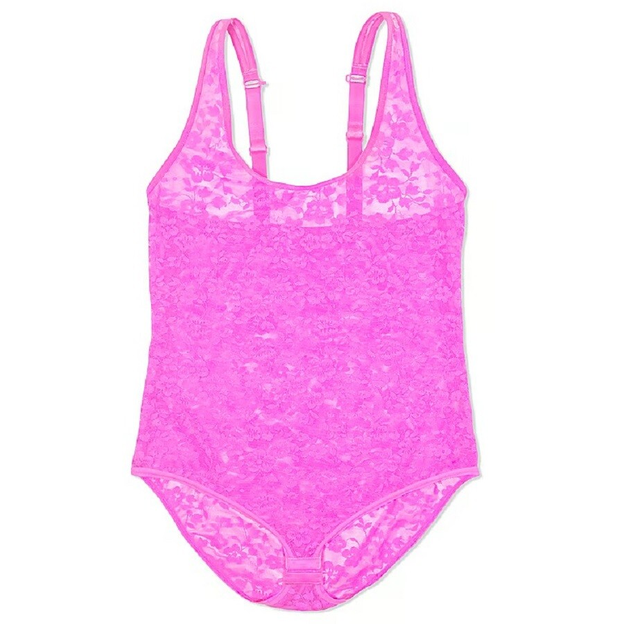 

Боди Curvy Couture No Show Lace, сиреневый