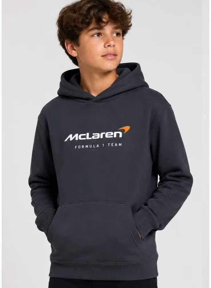 Худи с капюшоном Team Core Essentials Mclaren, черный
