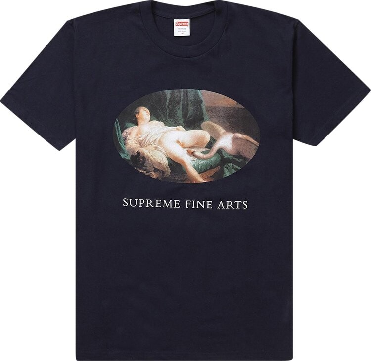 

Футболка Supreme Leda And The Swan Tee 'Navy', синий