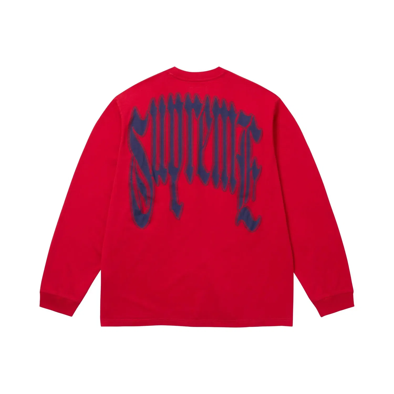 Лонгслив с принтом Intarsia Supreme, Red