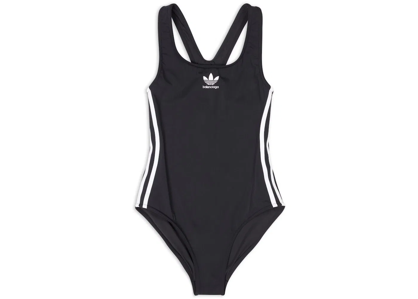 Женский купальник Balenciaga x Adidas Swimsuit, Black
