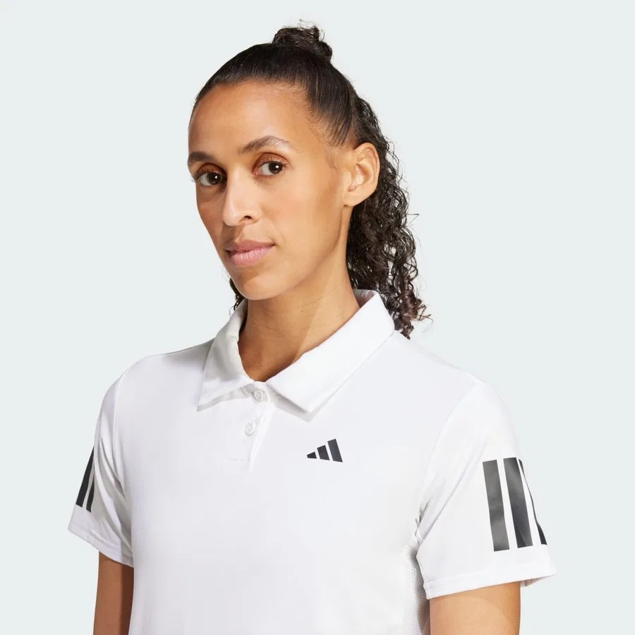 Поло с коротким рукавом Club Tennis Climacool 3-Stripes adidas, Черный — фото 4
