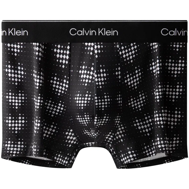 Мужские боксеры с принтом Heart Red Calvin Klein, Красный — фото 3