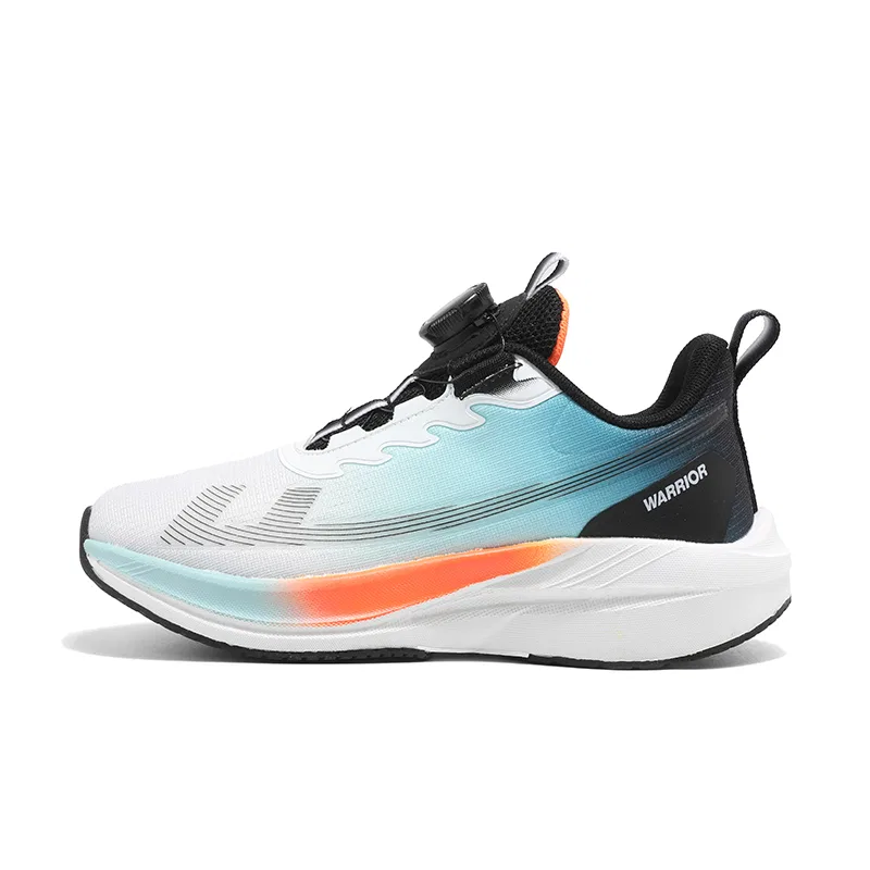 Детские кроссовки с легкой подошвой WARRIOR, Gray Light Blue Black