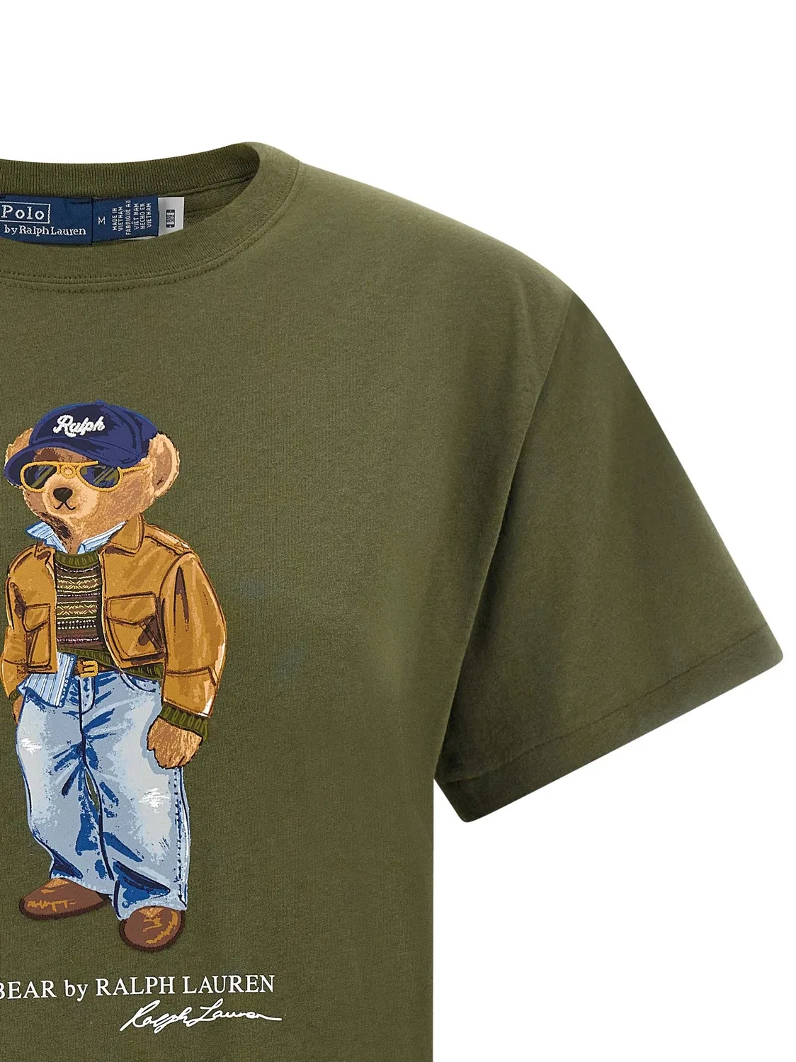 Футболка Поло-Медведь POLO RALPH LAUREN, зеленый — фото 3
