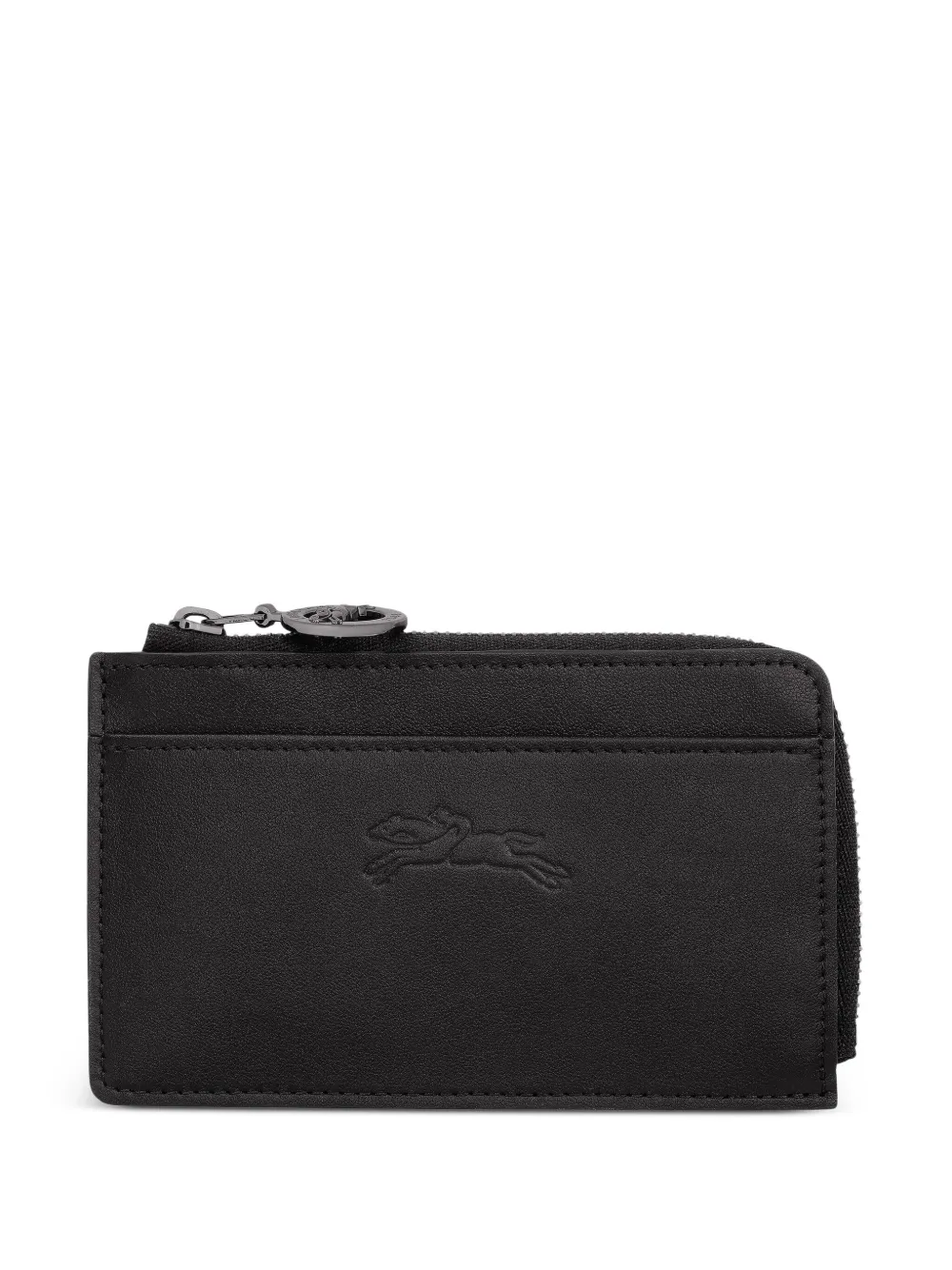 

Кардхолдер Le Pliage с тиснением Longchamp, черный