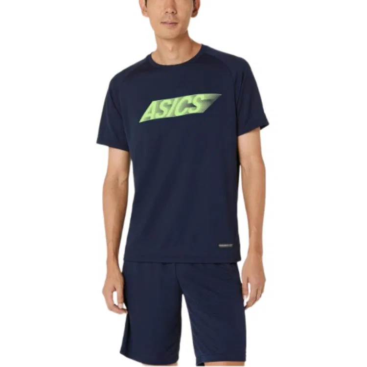 Футболка детская с круглым вырезом ASICS, Blue