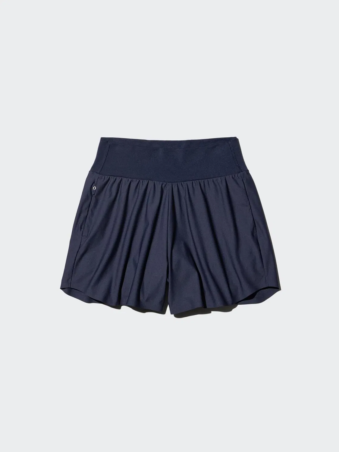 Шорты спортивные эластичные Uniqlo, темно-синий