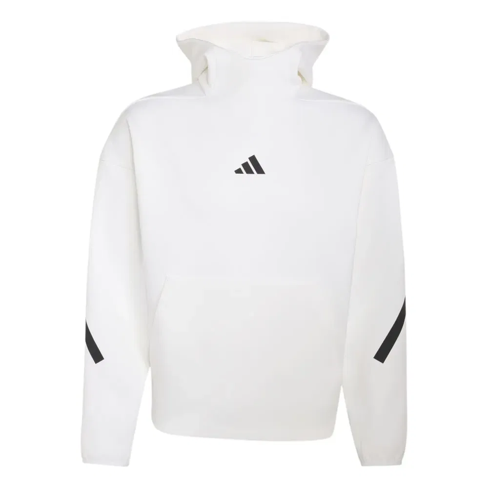 Худи ZNE Adidas, белый — фото 3