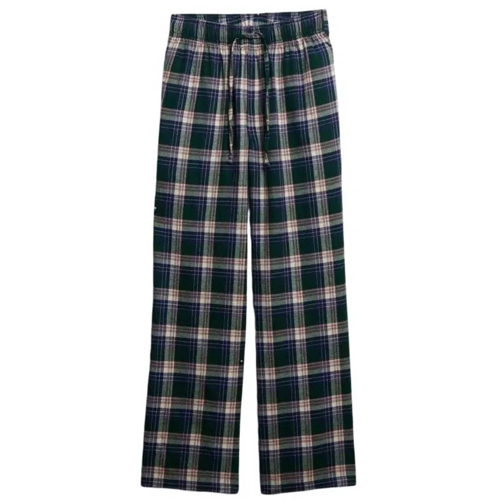 Брюки плательные Superdry Check Elastic, зеленый