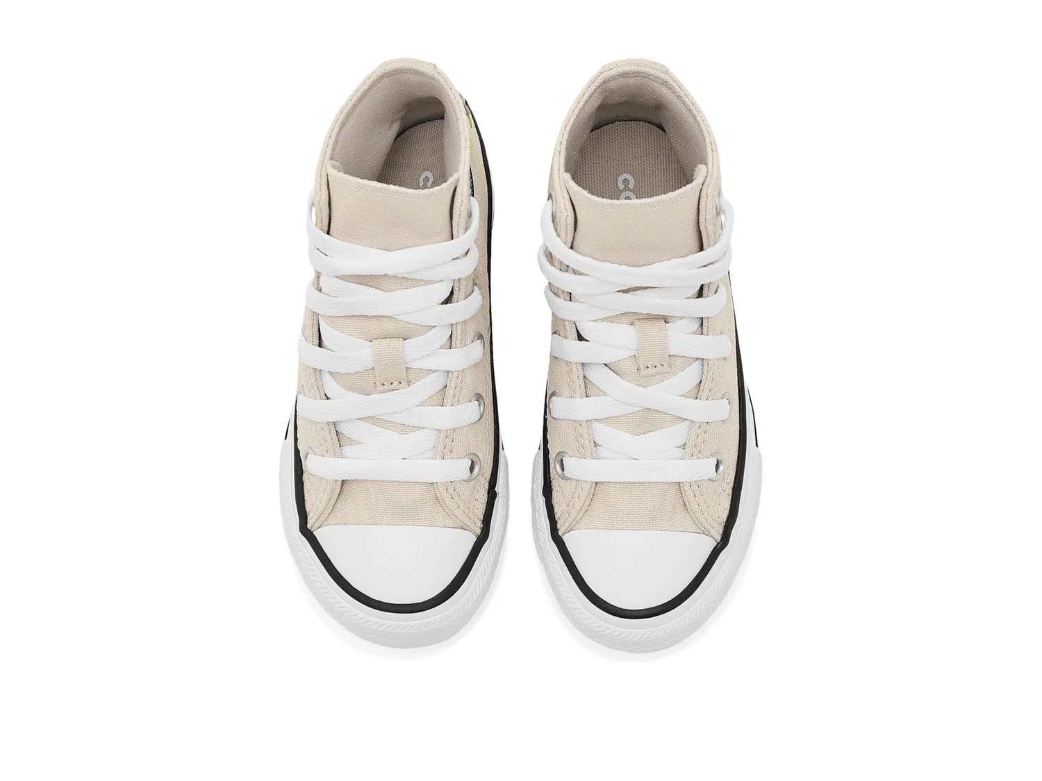 Кроссовки Chuck Taylor All Star Planets (для маленьких детей) Converse Kids, Classic Ecru/Light Blue — фото 3