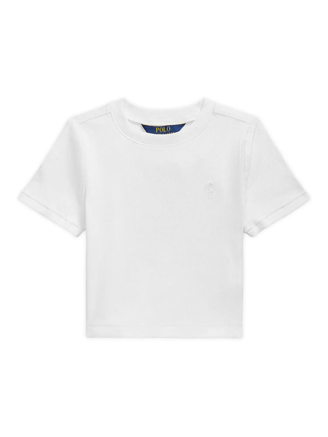 Футболка свободного кроя для девочки Polo Ralph Lauren, белый