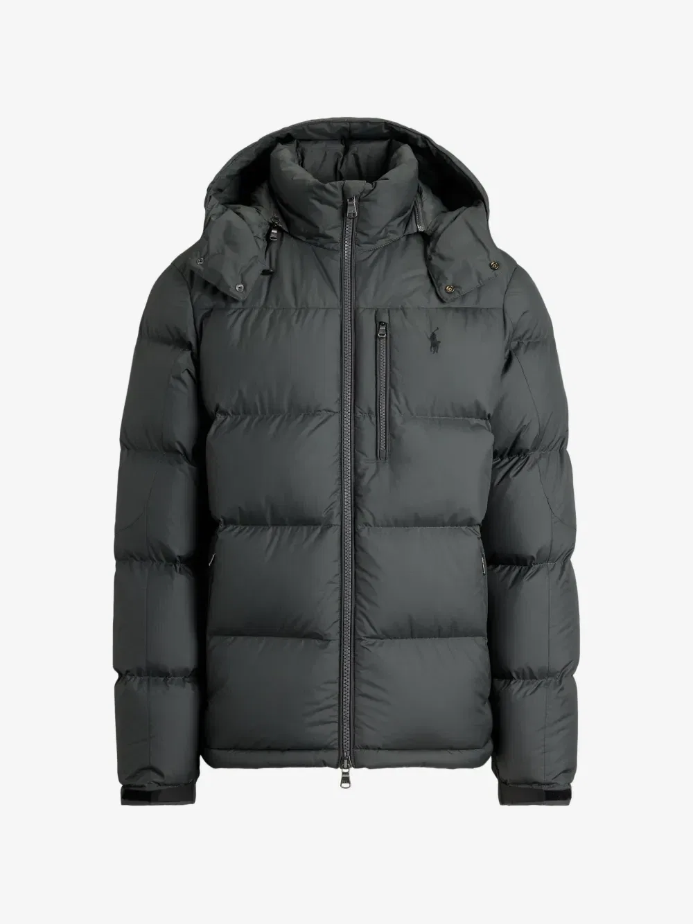 Стеганый пуховик Gorham Polo Ralph Lauren, серый