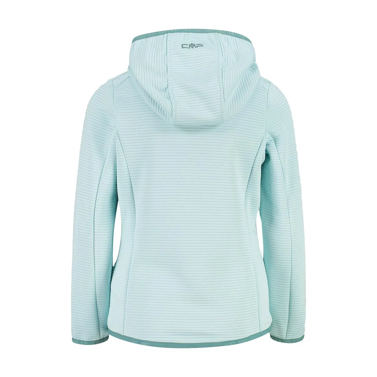 Детская флисовая куртка с капюшоном Kid G Fix Hood Jacket Cmp, Turkisblau Pastellblau Grun — фото 2