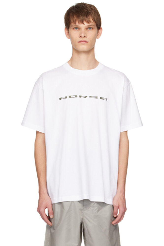 

Белая футболка Саймона NORSE PROJECTS