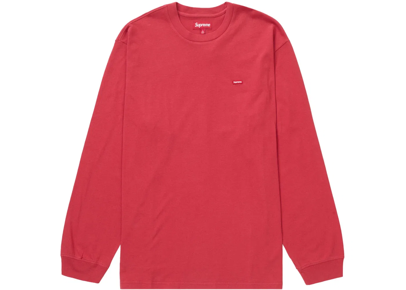 Мужская футболка с длинным рукавом Supreme Tee (SS24), Washed Red