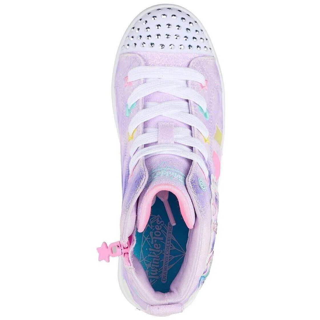 Детские кроссовки Skechers S Lights-twi-lites 2.0-unico, Violett — фото 2