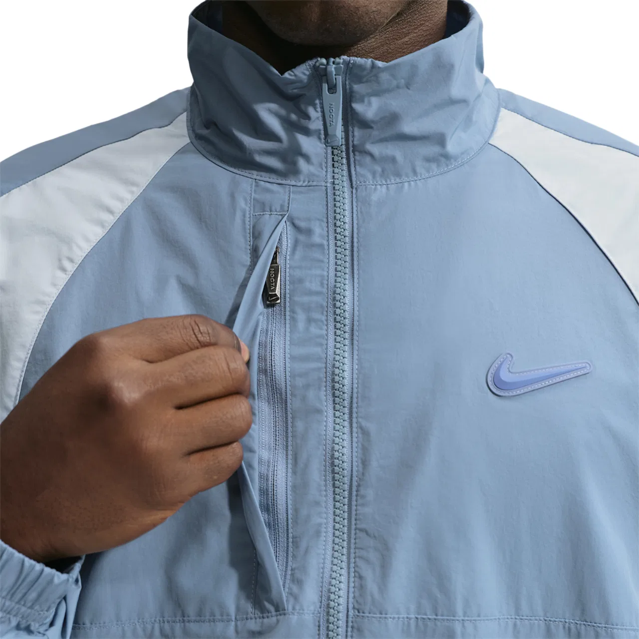 Мужская куртка-бомбер Nike NOCTA, Blue/Blue — фото 4