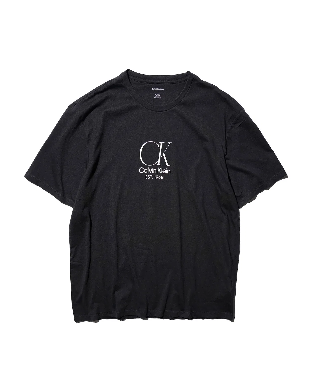 Мужская футболка с принтом PRINTED LOGO TEE Calvin Klein, Black