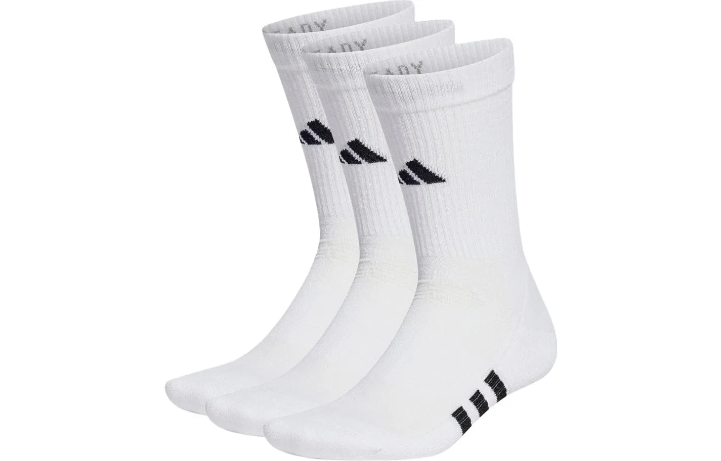Мужские носки до колена с длинным голенищем, комплект из 3 пар, Adidas, White