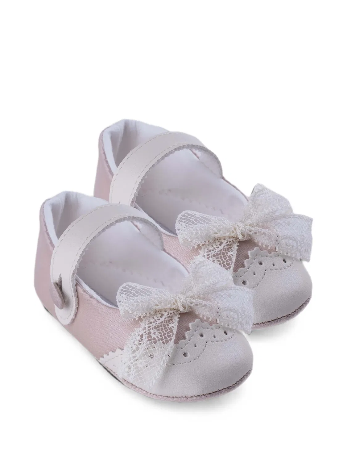 Балетки с бантами Marlu' Couture, розовый