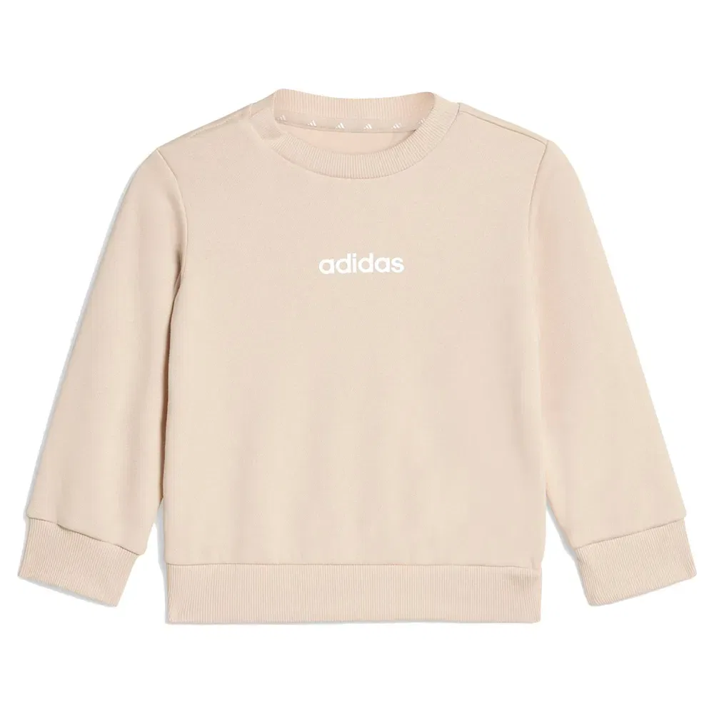 Комплект штанов из флиса Adidas Essentials Joggers Adidas, бежевый — фото 2