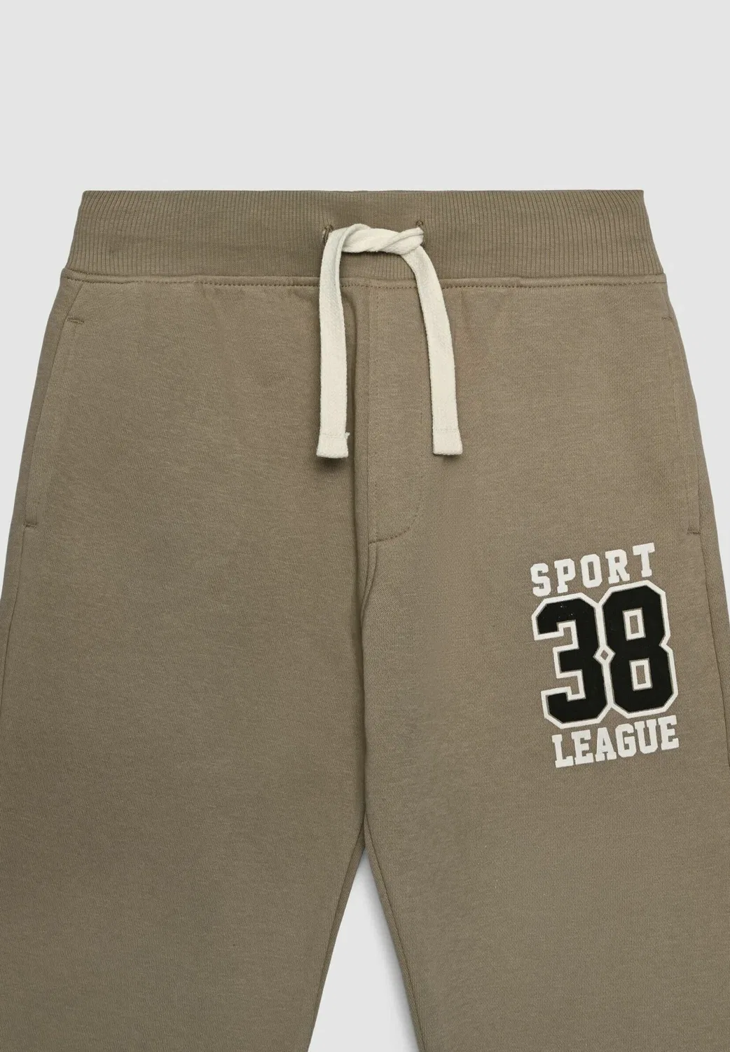 Pantaloni Tuta Lunghi Con Stampa - спортивные штаны Terranova, Tabacco — фото 3