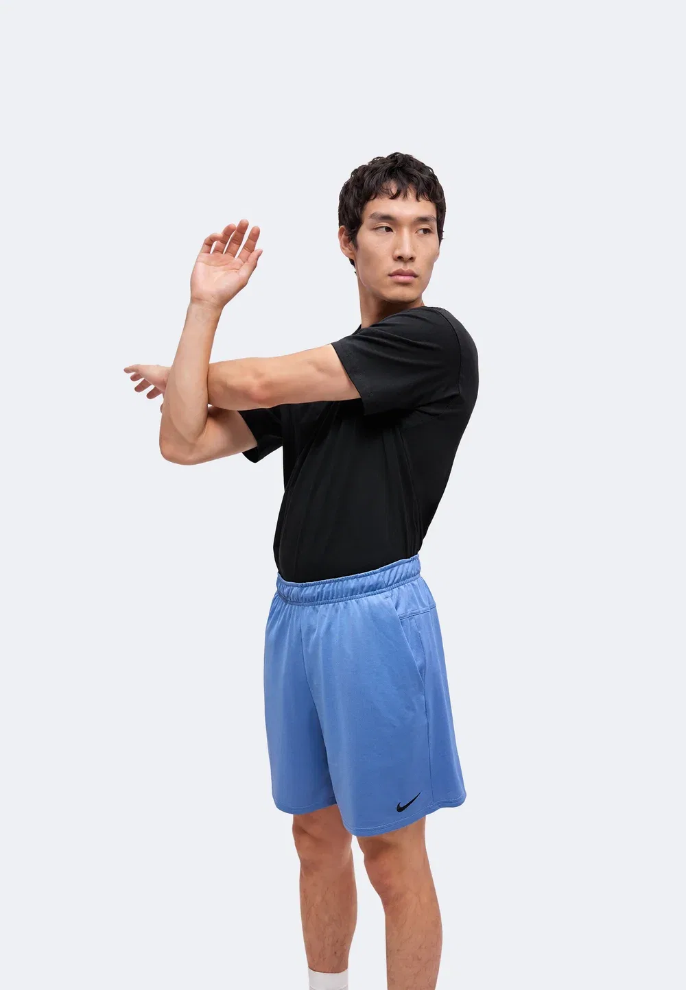 Спортивные шорты Flex short Nike Performance, Indigo Storm/Black — фото 4