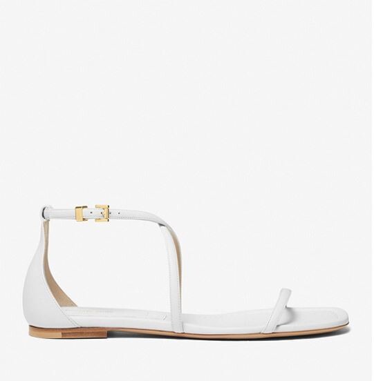 

Кожаные сандалии Michael Kors Polly Leather, белый