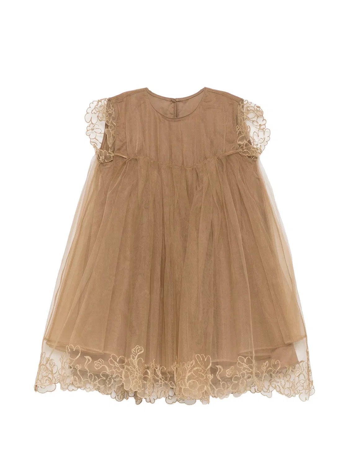 Платье без рукавов Jnby By Jnby, коричневый