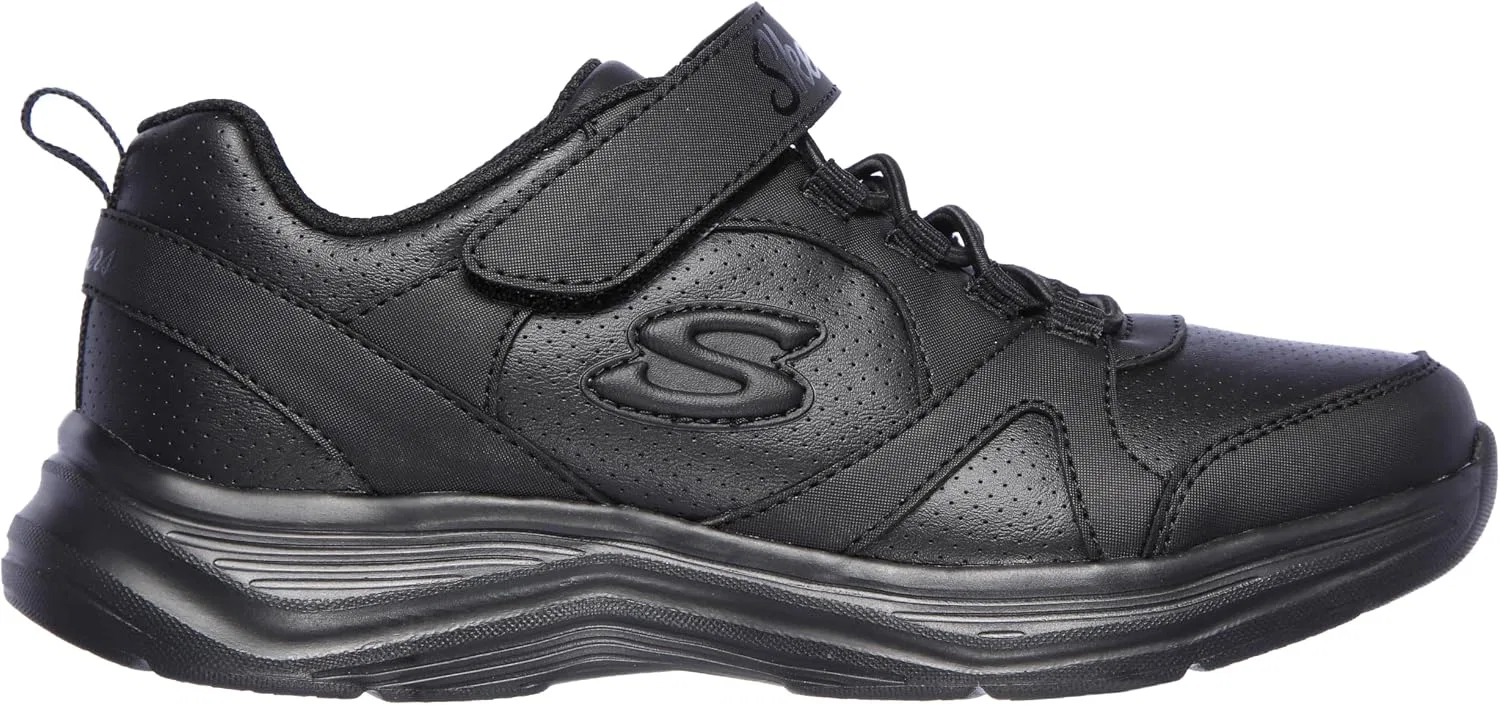 Детские кроссовки для девочек Glimmer Kicks Skechers, Black — фото 4