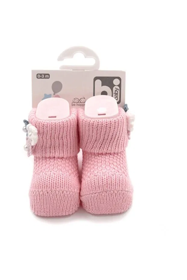 Детские носки для девочек с цветочным принцем Bibaby, Pink