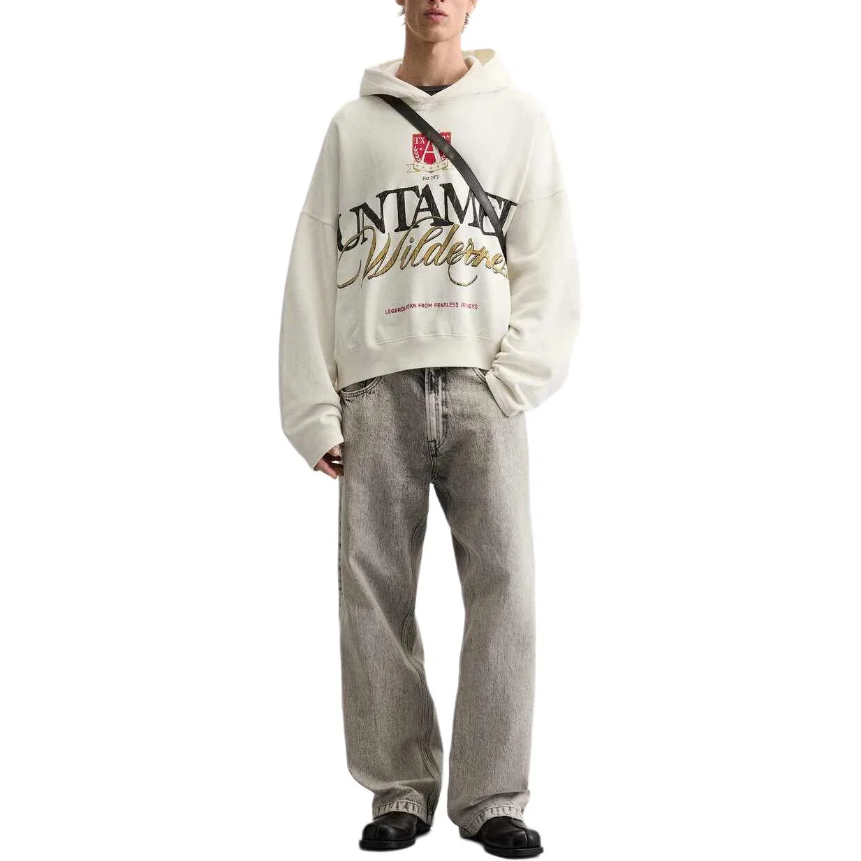Мужская толстовка Raw White ZARA, Raw White — фото 3