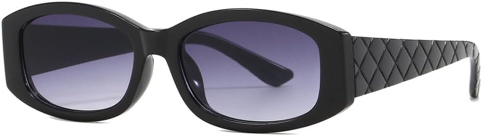 

Солнцезащитные очки LVTFCO овальной формы в винтажном стиле для женщин и мужчин, модные ретро-очки для вождения, защита от УФ-излучения UV400, черные с градиентом и серые, Black Gradient Grey