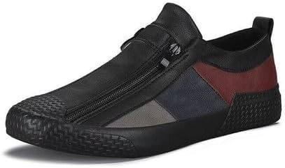 

Мужские цветные лоферы на мягкой подошве, легкие повседневные туфли Waolsu, черный