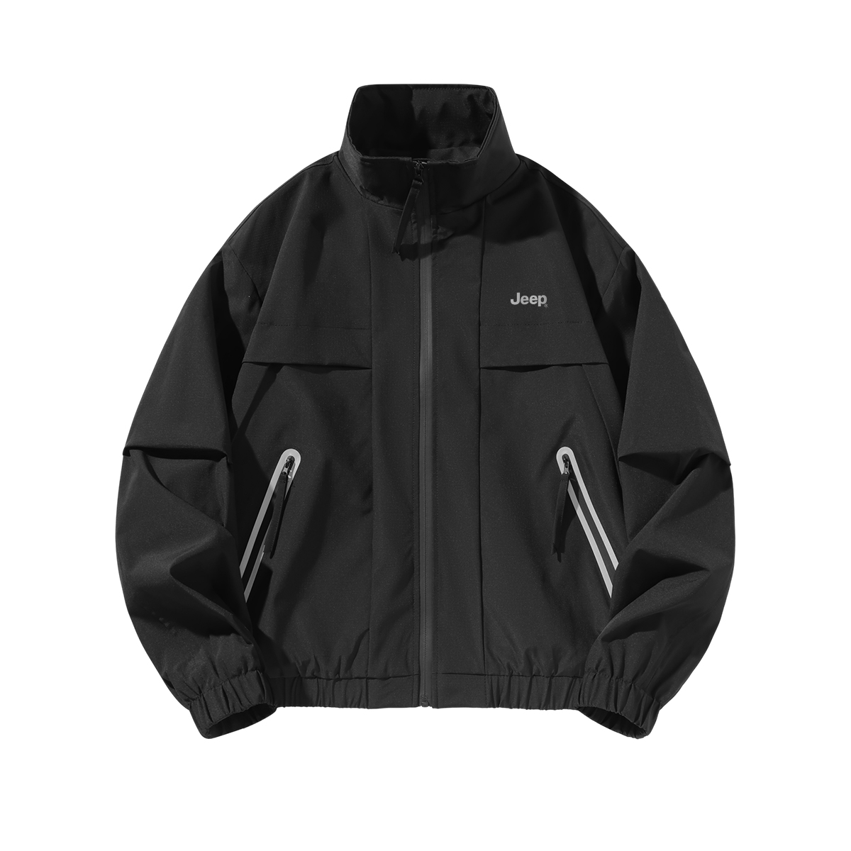 

Куртка Unisex Stand Collar Moderate Jeep, obsidian черный