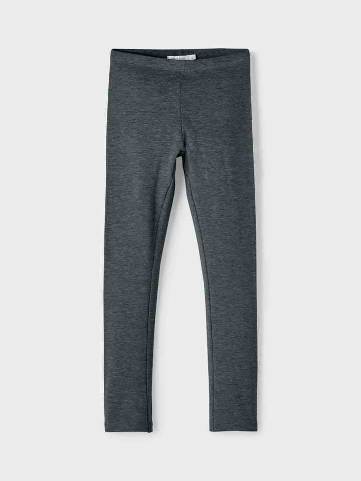Леггинсы name it Sweatleggings NKFDAVINA, цвет dark grey melange — фото 3
