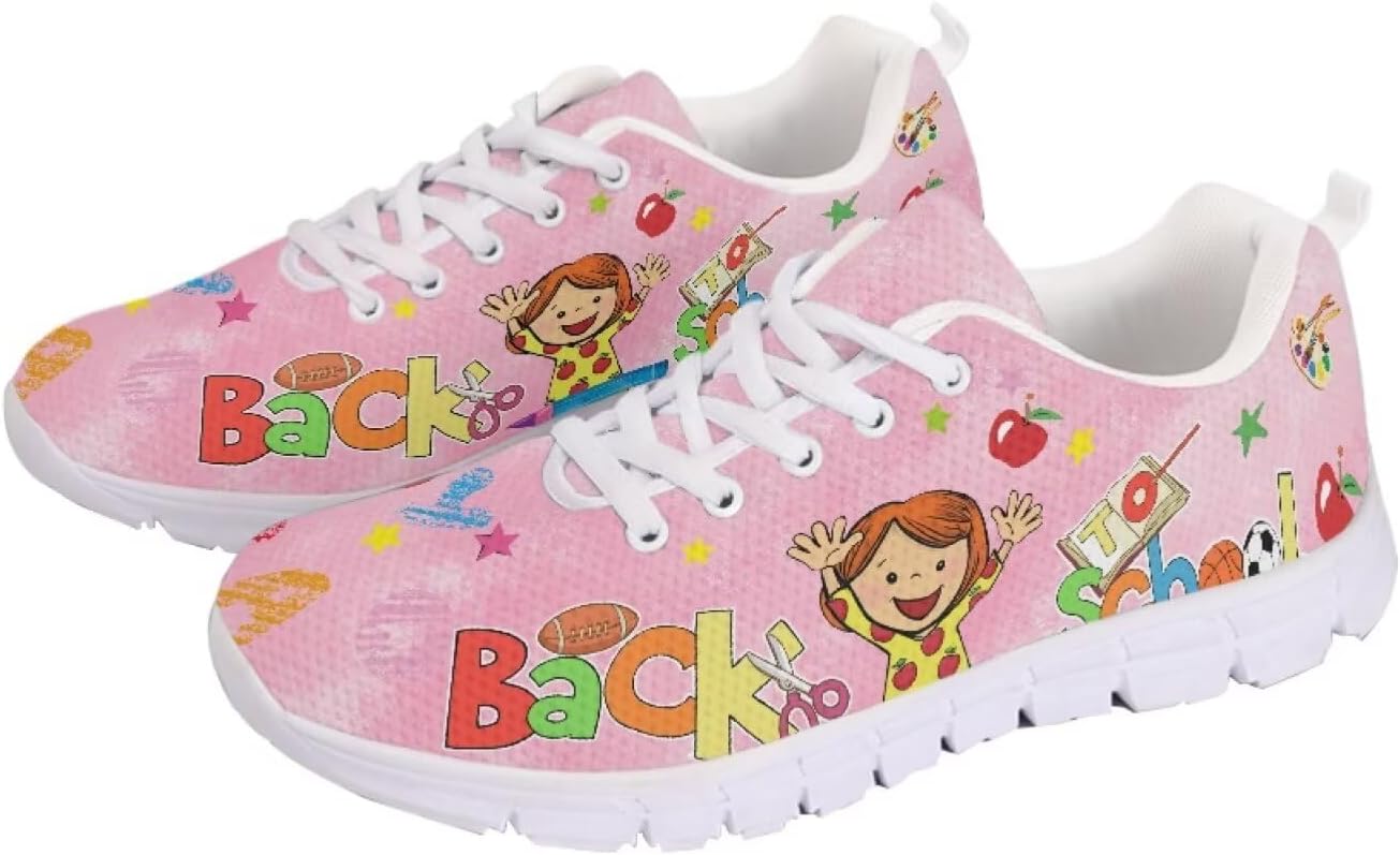 

Женские клетчатые кроссовки для бега, легкие спортивные туфли с сеткой, повседневные ходовые и беговые кроссовки Getelinseng, розовый