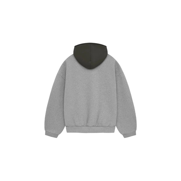 Толстовка ss24 nylon fleece hoodie Fear Of God Essentials, серый — фото 2