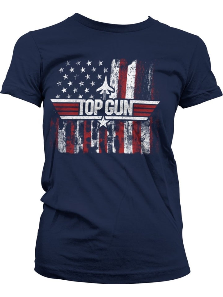 

Футболка TOP GUN, синий