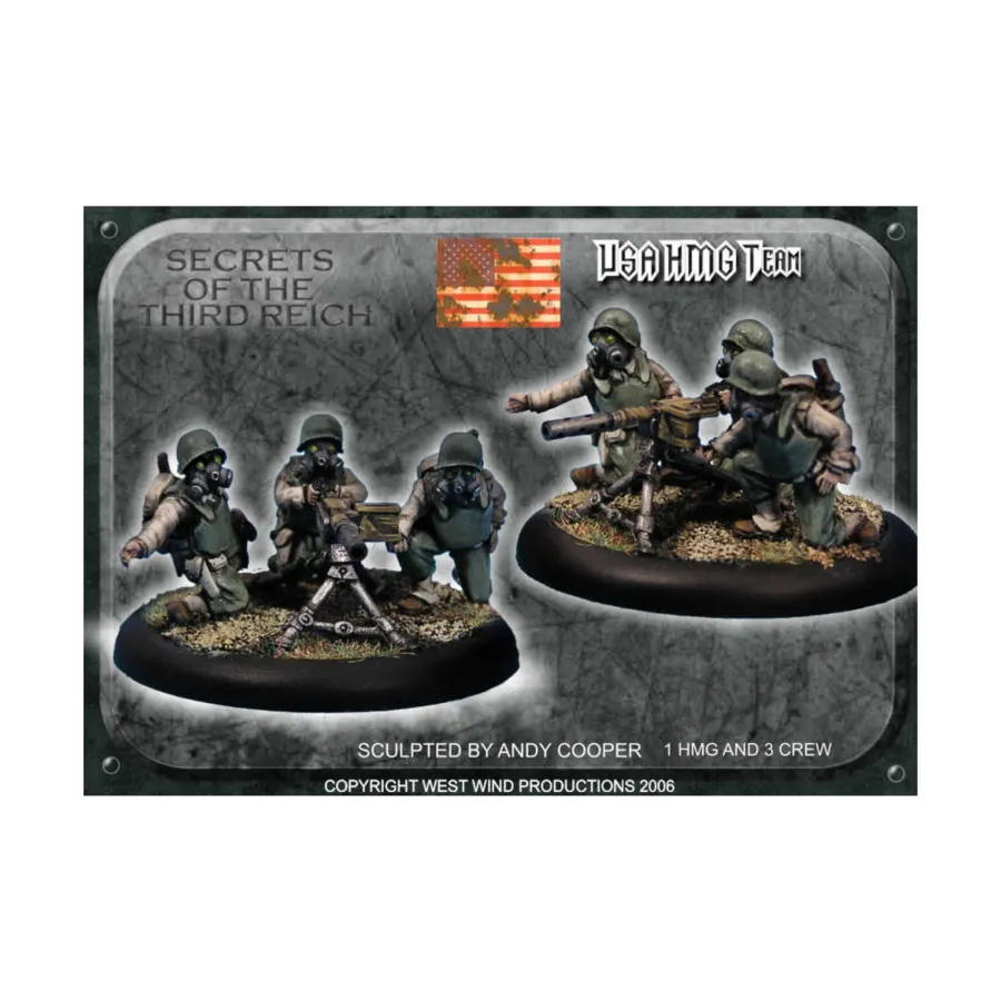 

Команда HMG, Secrets of the Third Reich 1949 - U.S.A. (28mm)