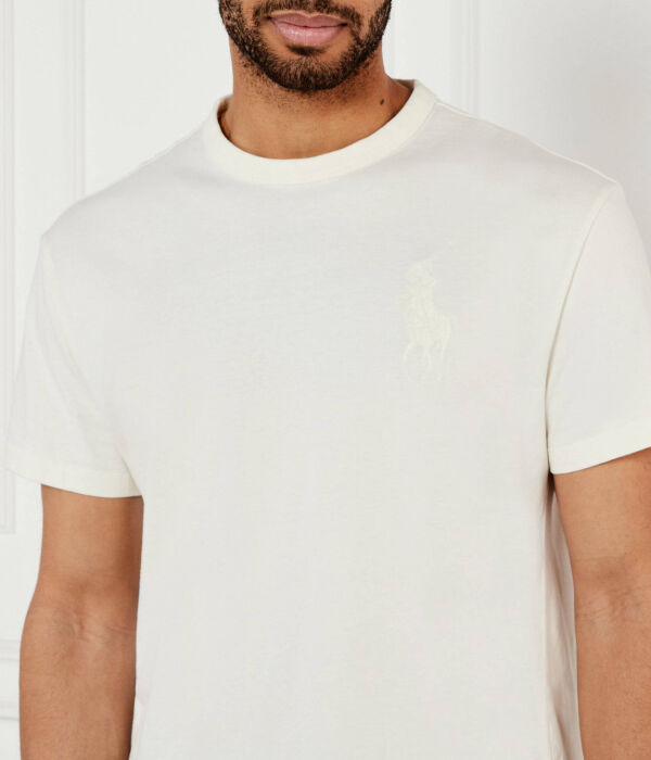 Футболки Classic fit Polo Ralph Lauren, бежевый — фото 4