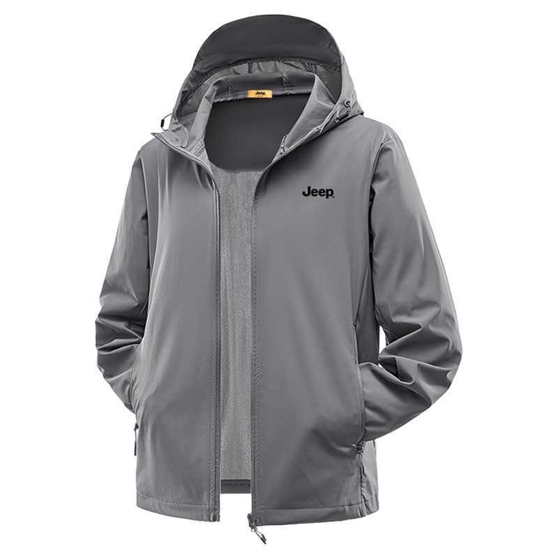 

Коллекция Ice Peak для защиты от солнца, суперлегкая одежда, устойчивая к пыли, унисекс Jeep, темно-серый