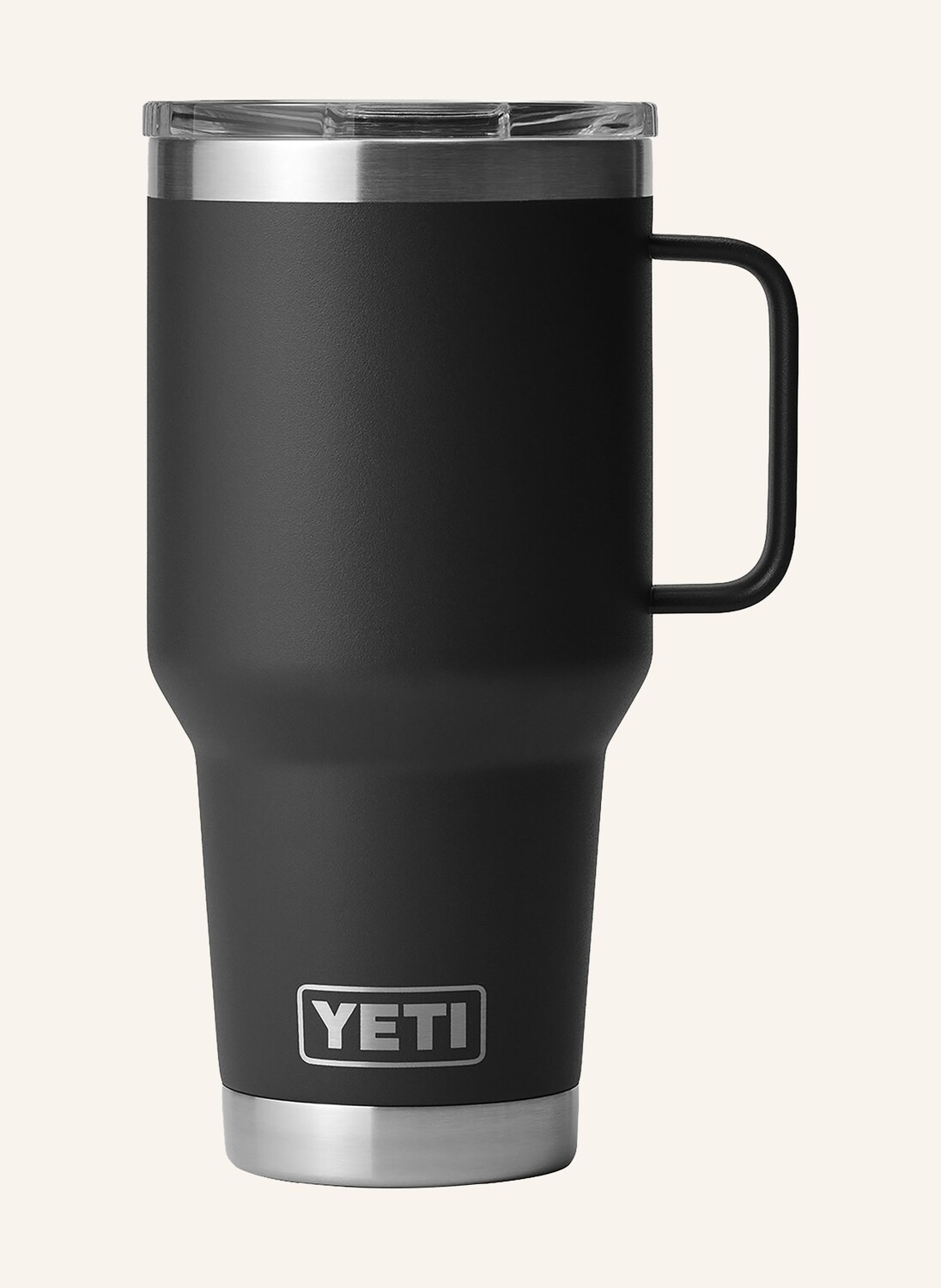 

Термокружка Yeti RAMBLER, 887 мл, черный/серебряный