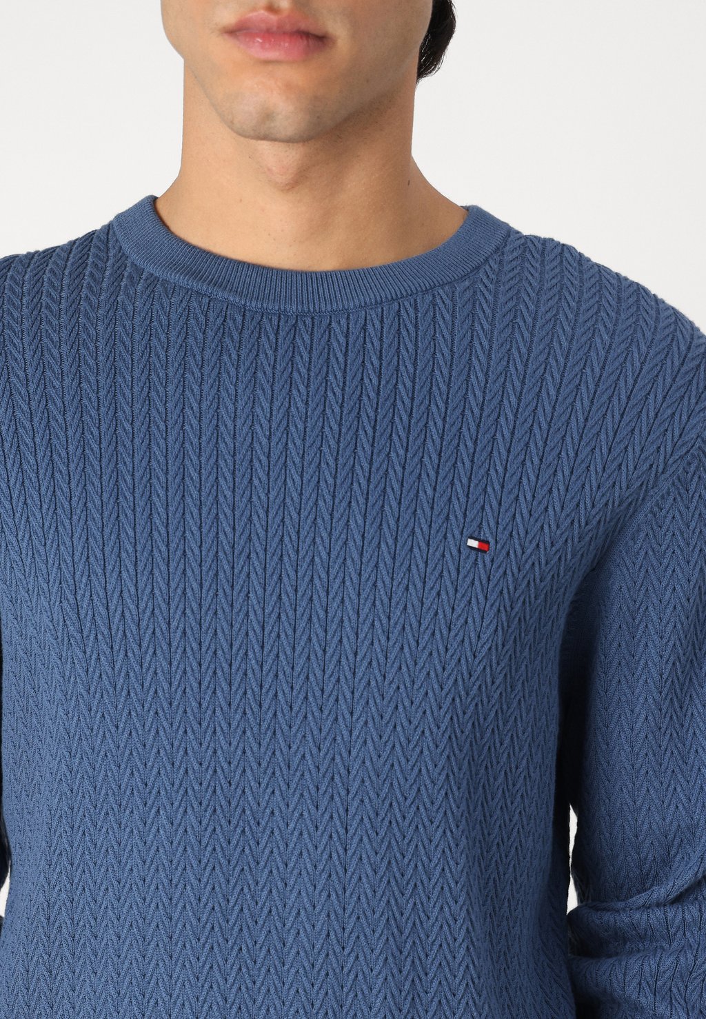 

Джемпер STRUCTURE Tommy Hilfiger, синий