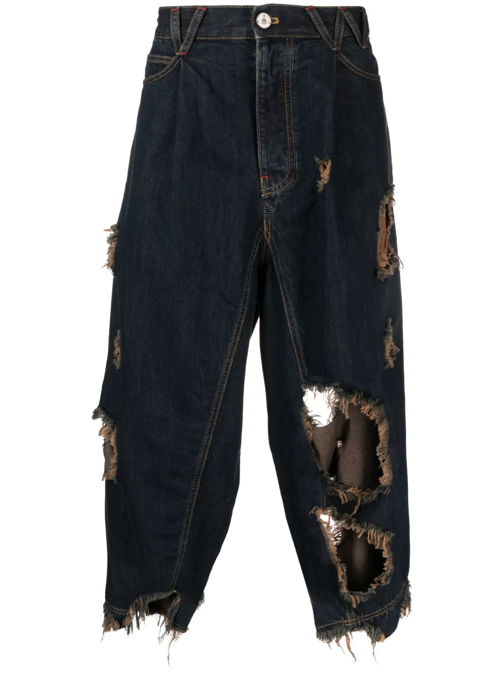 

Джинсы Macca с эффектом потертости Vivienne Westwood, синий