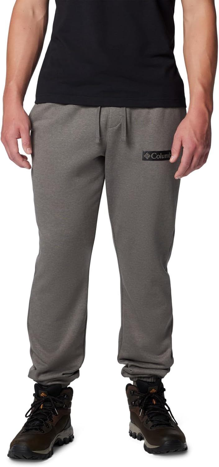 

Columbia мужские спортивные брюки Trek Jogger, Charcoal Heather/Puff Box Gem Logo